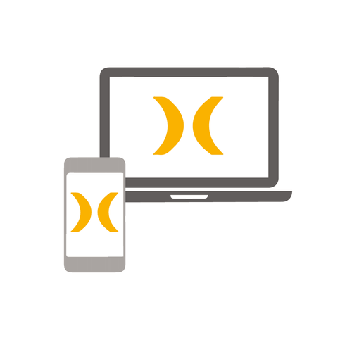 Icon Karriere Moderne IT Devices
